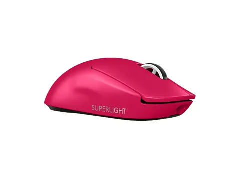 LOGITECH Pro X G Superlight 2 Lightspeed kabellose Gaming Maus, Magenta