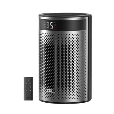 Dreo Termoventilatore Ceramico Atom 416, 1500W, Riscaldatore ambiente elettrico
