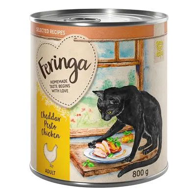 Feringa Selected Recipes 6 x 800 g Cheddar Pesto Hühnchen