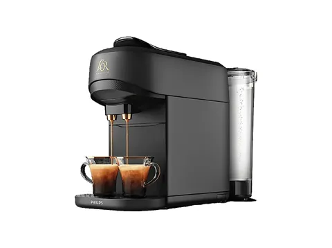 Cafetera de cápsulas - Philips LM9512/60 L'OR BARISTA ABSOLU, Presión Máx. 19.0 bar, Capacidad depósito 1.2 l, 1450 W, Negro