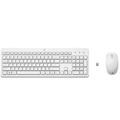 Combo Teclado/Ratón HP 230 Inalámbrico Blanco