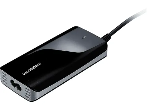 CARICABATTERIA MEDIACOM Alimentatore automatico da 90W, Nero