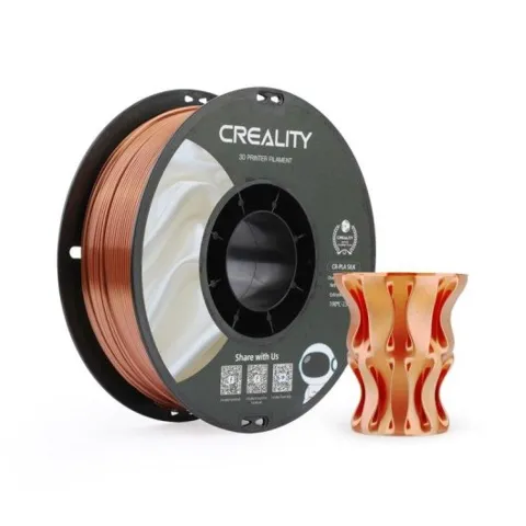 Filamento PLA Seda Creality 3301120002 Rojo Cobre 1,75 mm Acabado Brillante