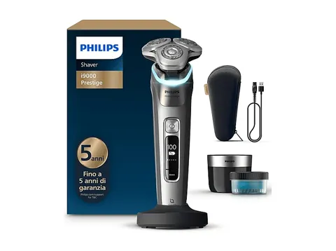 RASOIO PHILIPS XP9203/30, Batteria , Wet & Dry, Autonomia di 60 min, Stazione di pulizia