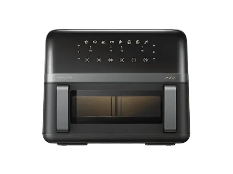 MOVA FD20 PRO FRIGGITRICE AD ARIA, capacità 9 l, Max potenza 2700 W, 8 programmi, da 40 °C a 230 °C, Nero