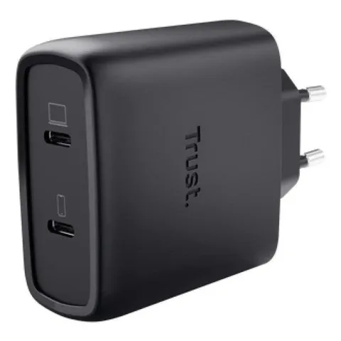 Ladegerät Trust Maxo 65W GaN 2 USB-C-Ports kompakt
