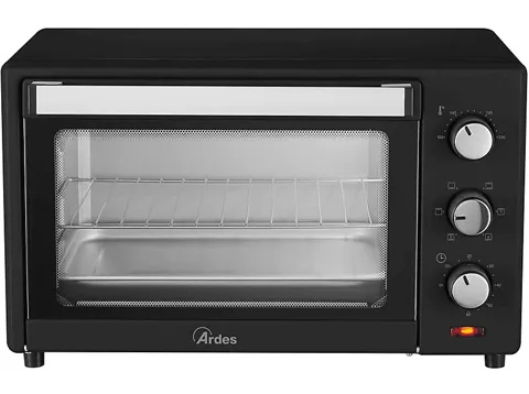 FORNETTO ELETTRICO ARDES GUSTAVO DARK 25 L, 25 l, Assorbimento max 1500 W