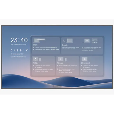 Pantalla Digital Maxhub Digital Signage ND55CMB 55 4K UHD DLED 60Hz 8ms Wi-Fi 24/7