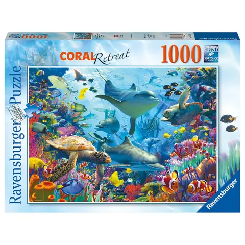 Ravensburger Puzzle Rifugio sulla Barriera Corallina (12001172) 1000 pezzi