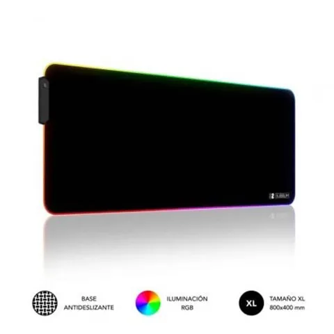 Alfombrilla Subblim MP-02RGB01 LED RGB Premium XL