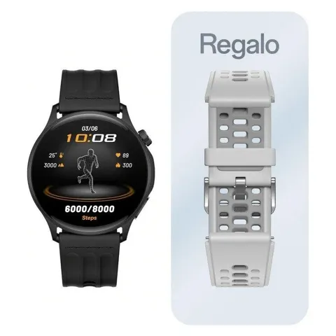 Oppo Watch S Bluetooth WiFi NFC GPS 44,9mm AMOLED Negro Resistencia Agua 5ATM+IP68