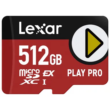 Lexar PLAY PRO microSDXC 512 GB UHS-I Classe 3