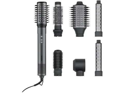 Multi Styler SEVERIN S-Styler Multi-Style Pro, Potenza massima 1400 W, in Altro rivestimento, 3 temperature, Tecnologia a ioni, Antracite