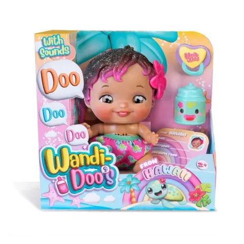 Wandi Doo's Hawaiian, Muñeca con accesorios +2 años